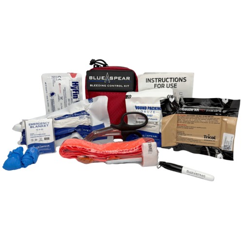 Advanced Public Access Individual Bleeding Control Kit - Nylon